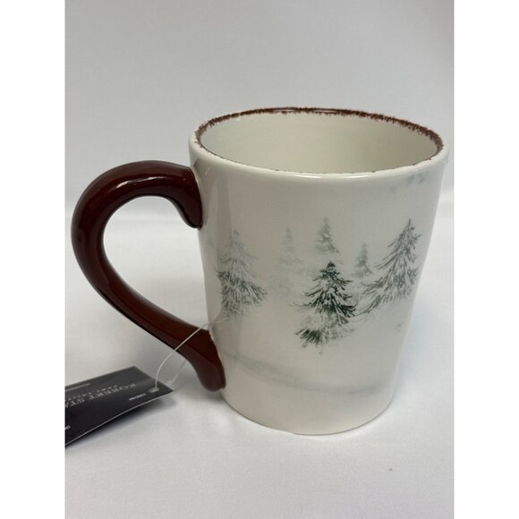 Robert Stanley Home Collection Coffee Cup Mug with Plate Christmas Tableware - Picture 1 of 7